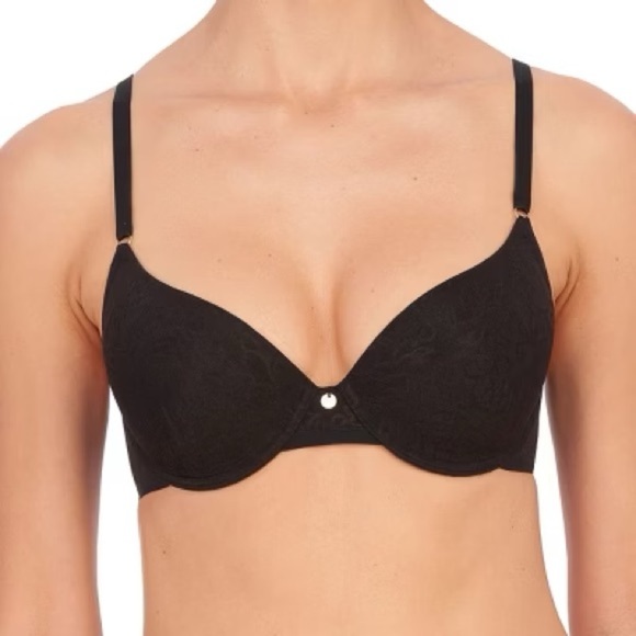 Natori Women's Sheer Jacquard Full Fit Underwire T-Shirt Bra 34b - Picture 1 of 6